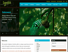 Tablet Screenshot of lyndensculpturegarden.org